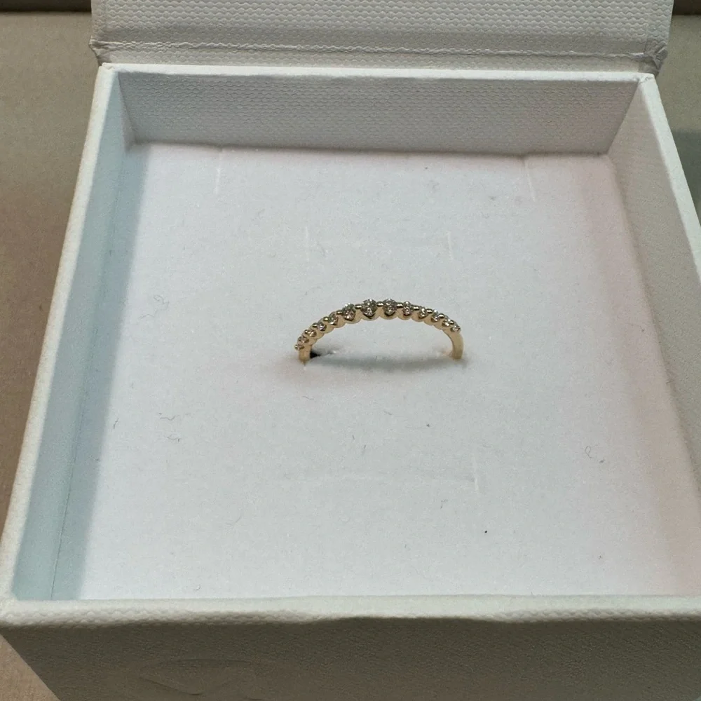 NWT/NIB Mejuri Lace Diamond Ring | Style Discontinued - Picture 4 of 9